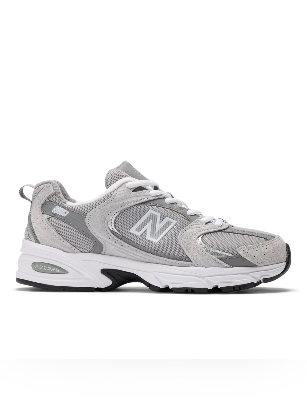 New Balance Unisex 530 Gray Running Sneakers